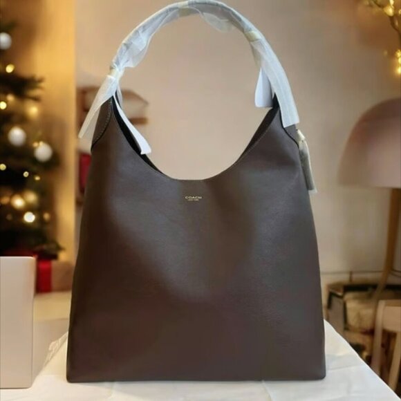 Small Leather Brooklyn 28 Coach Bag - Picture 1 of 4